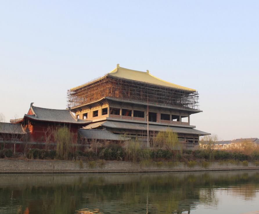 山東高唐縣大覺(jué)寺廟宇瓦